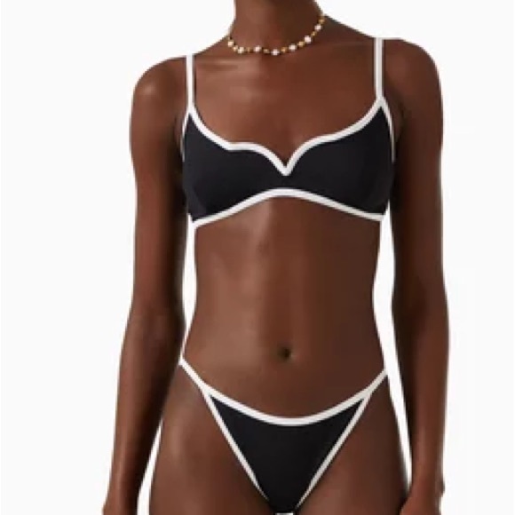 leslie amon Other - Leslie Amon Caro Black Bikini Top